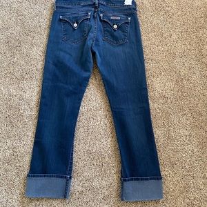 Hudson Ginny Crop Straight leg Jeans Sz 31